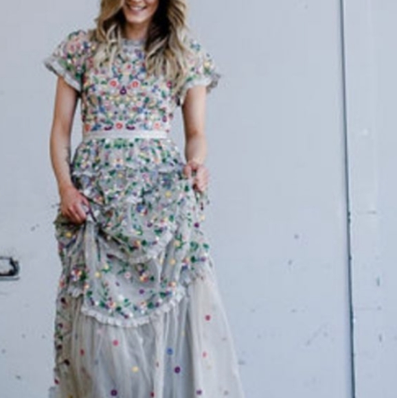 BHLDN Needle & Thread Gown size US 8 $781 - Picture 12 of 16